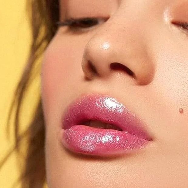 Magic Color Changing Lip Oil, PH Temperature Color Change Lip Glow Oil Plumping Lip Gloss with Big Brush, Non-sticky Moist...