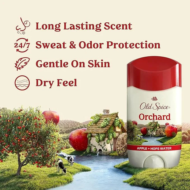 Old Spice Dry Feel Antiperspirant Deodorant for Men, 24/7 Long Lasting Freshness, 24/7 Sweat & Odor Protection, Gentle on ...