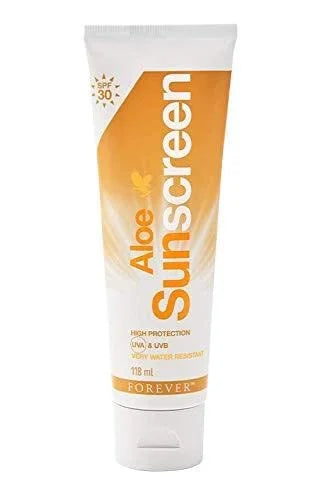 Forever Living - Forever Aloe Sunscreen SPF 30 - with Aloe Vera - Water-Resistant, Broad Spectrum UVA & UVB Defense - Mois...