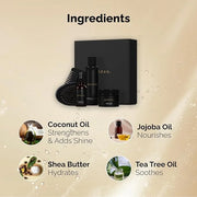 Golden Grooming Co. Ultimate Beard Care Kit for Men | Includes Beard & Hair Shampoo, Beard Balm, Beard Oil, Comb & Brush |...