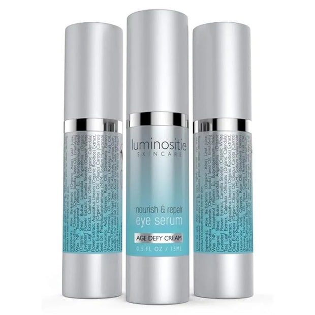 Under Eye Brightener Serum for Puffy Eyes & Dark Circles - Hydrating, Anti Aging, Under Eye Serum - Fast Absorption & Ligh...