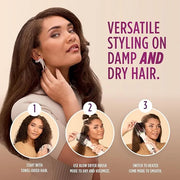 Shark HT202 SmoothStyle Heated Comb + Blow Dryer Brush, Dual Mode, for All Hair Types, Silk - Product Image