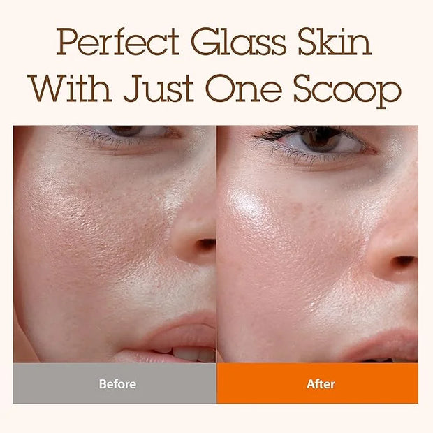 BLITHE Pressed Serum Gold Apricot Glass Skin Korean Skincare Moisturizer/Serum - Niacinamide Serum for Natural Glow & Radi...
