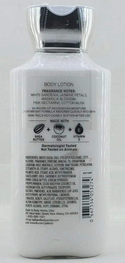 Bath and Body Works Super Smooth Body Lotion Sets Gift For Women 8 Oz -2 Pack (Hello Beautiful) - Product Image