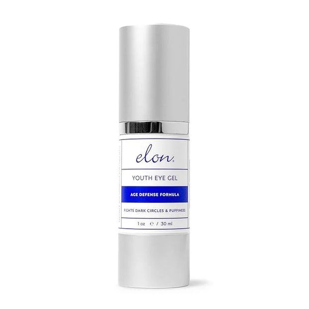 Elon Youth Under Eye Gel – Hyaluronic Acid Gel w/MSM, Plant Stem Cells - Anti Aging to Fight Dark Circles– Under Eye Puffi...