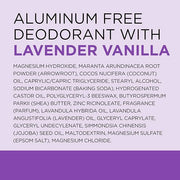 Dr Teal's Aluminum Free Deodorant, Lavender Vanilla with Essential Oils, 2.65 oz (Pack of 3) - Product Image