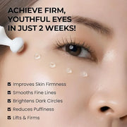 [SKIN&LAB] Bakuchiol Eye Serum with Caffeine, Roll-on Korean Under Eye Serum, Anti-Aging Wrinkle Care for Fine Lines, vega...