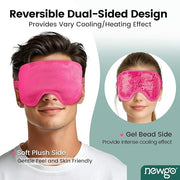 NEWGO Cooling Eye Mask for Puffy Eyes, Cold Eye Mask Eye Ice Pack for After Eyes Surgery, Tension Stress Relief, Itchy Eye...