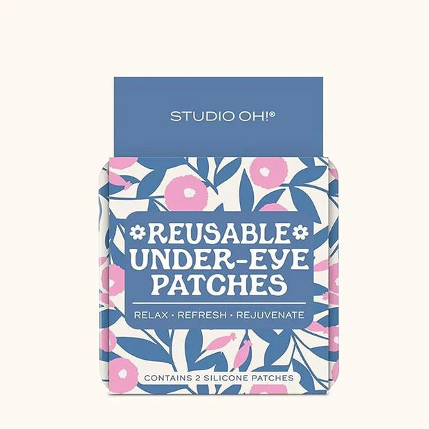 Studio Oh! Reusable Under-Eye Patches, Puffy Eyes Treatment and Under Eye Masks Skincare, 100% Silicone Eye Patches, Pairs...