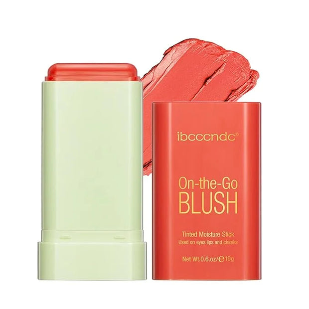 MEICOLY Multi Use Makeup Blush Stick,On-the-Go 2-in-1 Lip Cheek Cream Blush Stick,Waterproof Solid Face Blush Makeup Cheek...