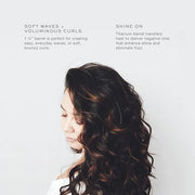 Kristin Ess Hair 1 1/4 Inch Rotating Curling Iron Pivot Wand for Beach Waves - Dual Voltage + Auto Shut Off - Long Barrel ...