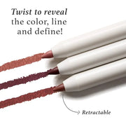 Julep With a Trace Retractable Creamy Long-Lasting Lip Liner, Cashmere Cardi - Product Image