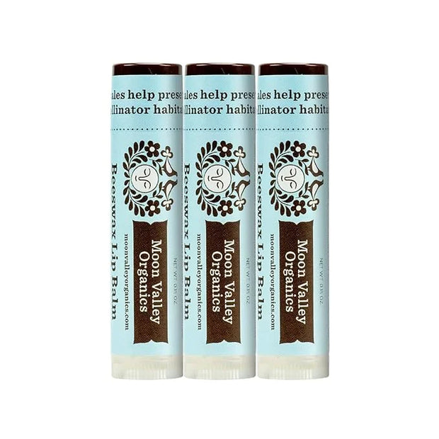 Moon Valley Organics Beeswax Lip Balm VANILLA,