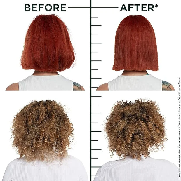 Garnier Fructis Hair Filler Color Repair Conditioner with Ceramide, Smoothing & Sulfate Free Conditioner for Colored, Blea...