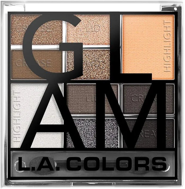L.A. COLORS Color Block Eyeshadow, Glam CES137B - Product Image