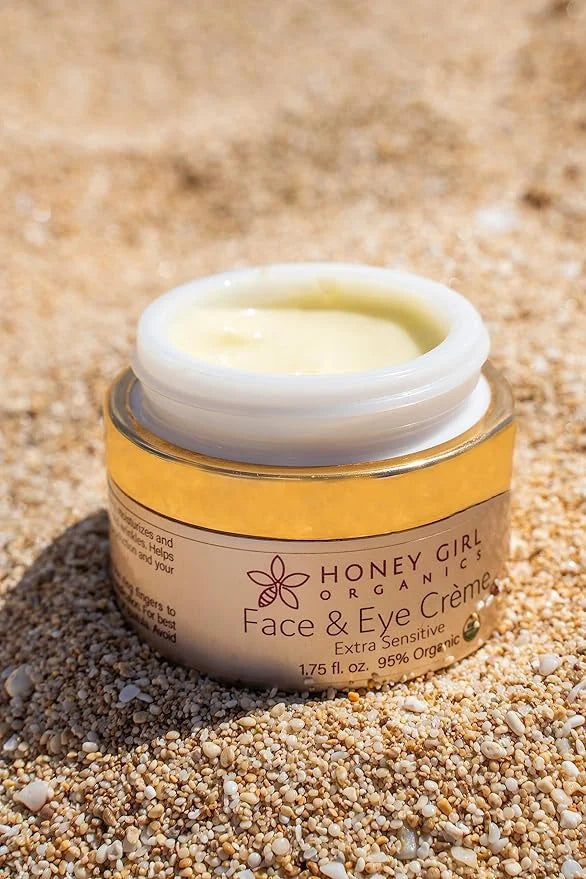 Honey Girl Organics Extra Sensitive Face and Eye Creme, 1.75 Fluid Ounce - Product Image