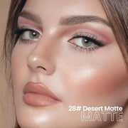 evpct Desert Matte Cream Eye Shadow Brightener Sticks Set for Eyes, Desert Matte Pencil Eye shadow Applicator Stick Pen Pa...