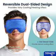 NEWGO Cooling Eye Mask for Puffy Eyes, Cold Eye Mask Eye Ice Pack for After Eyes Surgery, Tension Stress Relief, Itchy Eye...