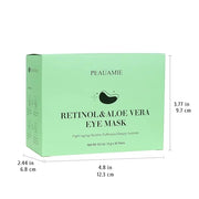 Under Eye Patches with Retinol and Aloe Vera Eye Mask for Dark Circles and Puffiness, Face Mask Skin Care Products 30 Pair...