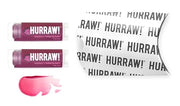 Hurraw! Raspberry Tinted Lip Balm, 2 Palm