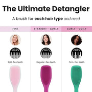 Tangle Teezer Ultimate Detangler Curly Hair Brush, Dry & Wet Hairbrush, Reduces Frizz & Breakage, for 3C to 4C Curly Hair ...