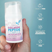 Eva Naturals Collagen Face Moisturizer Peptide - Anti-Wrinkle Facial Moisturizer For Face - Deeply Hydrating Multi-Peptide...