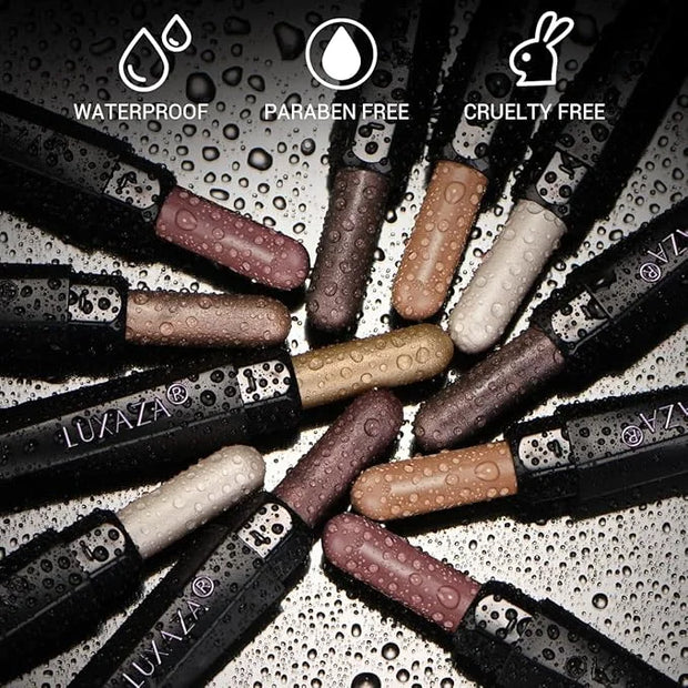 6PCS Cream Eyeshadow Stick Makeup Sets, Metallic And Matte Shimmer Eye Shadow Eye Brightener Stick Pencil Crayon, B02-Fall...