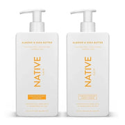 Native Shampoo and Conditioner Contain Naturally Derived Ingredients| All Hair Type Color & Treated, Fine to Dry Damaged, ...