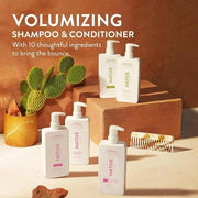 Native Vanilla & Cactus Flower Shampoo and Conditioner Contain Naturally Derived Ingredients |All Hair Type Color & Treate...