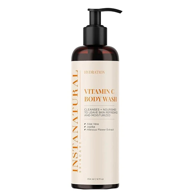 InstaNatural Vitamin C Body Wash, Moisturizing Shower Gel Cleanser for Women & Men, Deeply Cleanses & Balances, Brightens,...