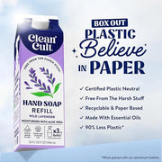 Cleancult Liquid Hand Soap Refills - Moisturizes Dry & Sensitive Skin - Made with Aloe Vera & Lavender Essential Oils - Wi...