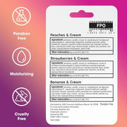 ChapStick Lip Balm Fruit & Cream 3-Pack Collection – Peach, Strawberry & Banana Flavors, 0.15 Oz Ea - Product Image