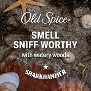 Old Spice Aluminum Free Deodorant for Men, 24/7 Odor Protection, 24/7 Freshness & Lasting Scent, Goes on Clear, Sharkhamme...