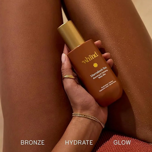 Hydrating Self-Tanning Body Mist – Lightweight Bronzing Spray with Hyaluronic Acid & Glycerin for a Natural Tan – 200ml - ...