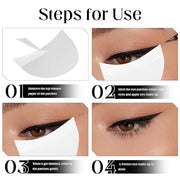 200PCS Eyeshadow Shields for Eye Makeup, Eyeshadow Shield Make up Tape for Eyelash Extensions, Eyeliner, Lip and Tinting -...
