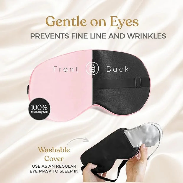 Heated Eye Mask for Dry Eye Relief - Stye Eye Treatment, Sinus Eyemask, Electric Eye Mask for Dry Eyes Moist Heat, Dry Eye...