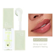 Plumping Lip Oil Set, Hydrating Lip Gloss Tinted Lip Balm Lip Care, Fruit Extract Lip Gloss Tinted for Dry Lip Moisturizin...