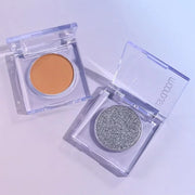 Monochrome Pressed Eyeshadow, Waterproof Neutral Powde Mini Eyeshadow, sombras para ojos, Talc, Paraben & Cruelty Free (H0...