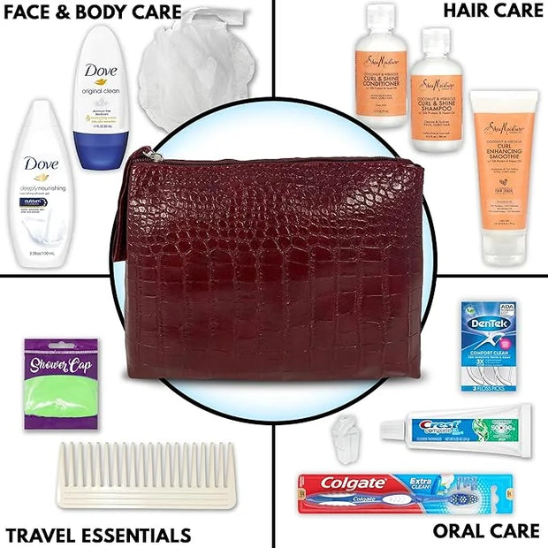 Convenience Kits International Women’s Multicultural 13 pc Travel Kit Featuring: Travel-Size Hair & Body Products (7744) -...