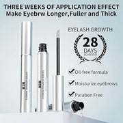 Natural Eyebrow Growth Serum To Grow Brows for Women, Fuller, Thicker, Longer Brows, 3ML Plant Extracts Enhancer, Visible ...