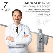ZocuFoam Eyelid Cleanser - Foaming Eyelid Scrub - Natural pH Balanced Solution - 25mL - Product Image