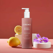 Cremo Wild Iris Musk Skin Moisturizing Body Wash for Women, Notes of Citrus Sorbet, Wild Iris, and Fluffy Musk, 16 Fl Oz -...