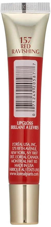 L’Oréal Paris Colour Riche Le Gloss, Red Ravishing, 0.4 fl. oz. - Product Image