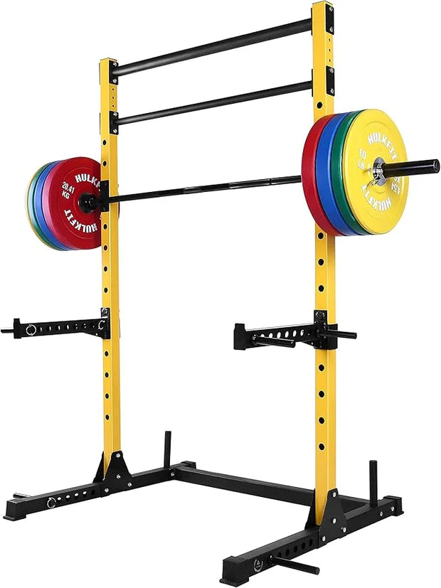 HulkFit Multi-Functional Adjustable Pro Series Squat Stand Squat 2 Pull - Product Image
