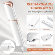 Facial Hair Removal for Women- as Seen on TV Painless Face Shaver -Painless Womens Facial Hair Remover with 2 Replacement ...