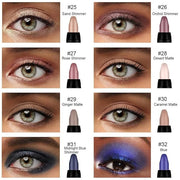 Kaely 8Pcs Cream Eyeshadow Stick Set for Eyes,Sand Orchid Rose Desert Ginger Caramel Midnight Blue Blue,Halloween Makeup,M...