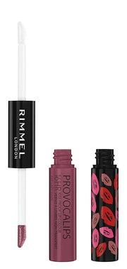 Rimmel London Provocalips 16hr Kiss-Proof Lip Color - Two-Step Liquid Lipstick to Lock in Color and Shine - 220 Lazy Daze,...