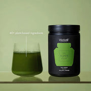 WelleCo The Super Elixir Daily Greens Powder, Probiotic Drink Mix with Whole Foods, Gluten Free, Vegan Gut Health Powder, ...