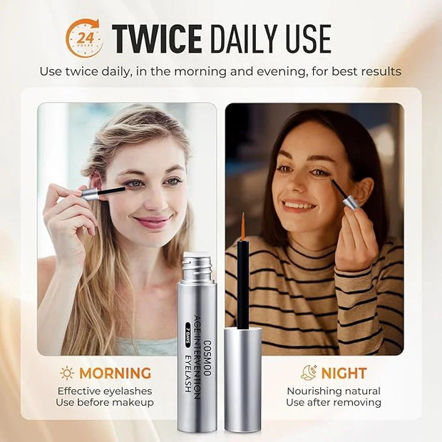 Eyelash Growth Serum, Lash Enhancing Serum with Advanced Formula to Boost Longer Fuller and Thicker Luscious Lashes, Non-I...