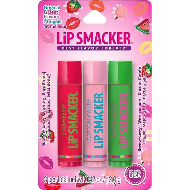 Lip Smackers Flavored Lip Balm Trio